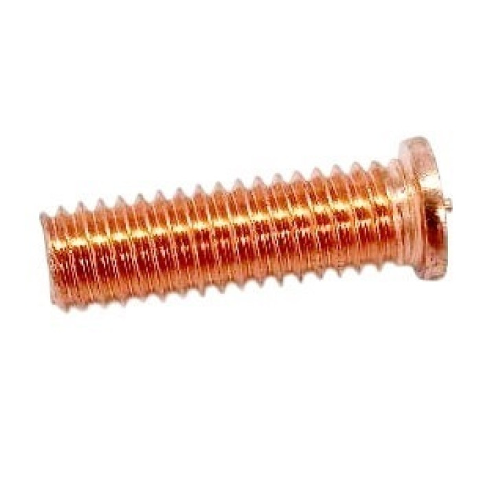 Шпилька омедненная приварная М6*20 к споттеру