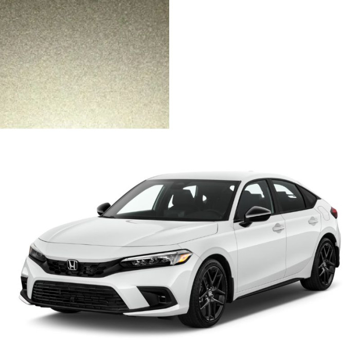 Фарба за кодом металік срібляста GY23M MUSCAT SILVER для автомобілів Honda