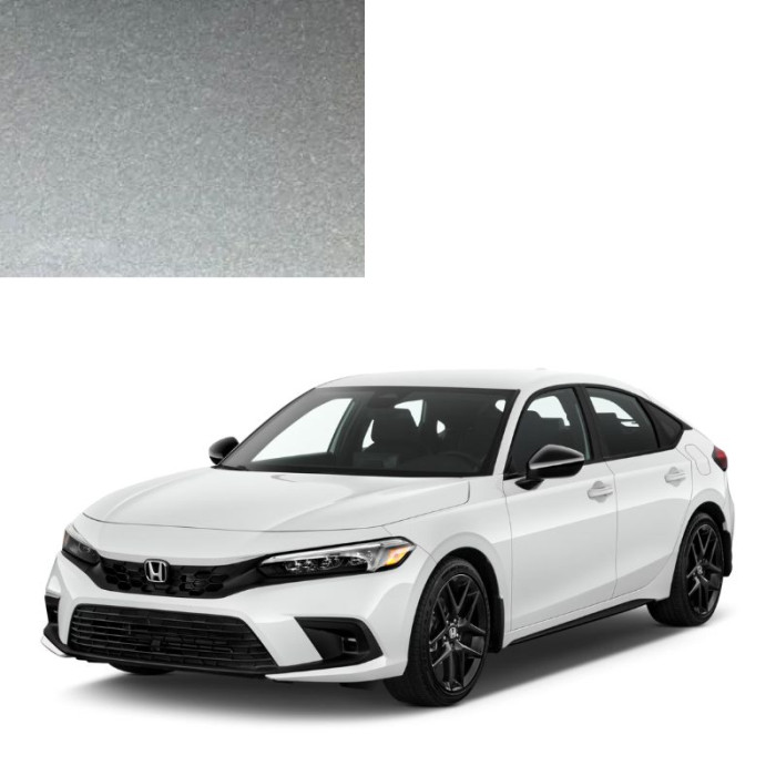 Фарба за кодом металік срібляста NH583M VOGUE SILVER для автомобілів Honda