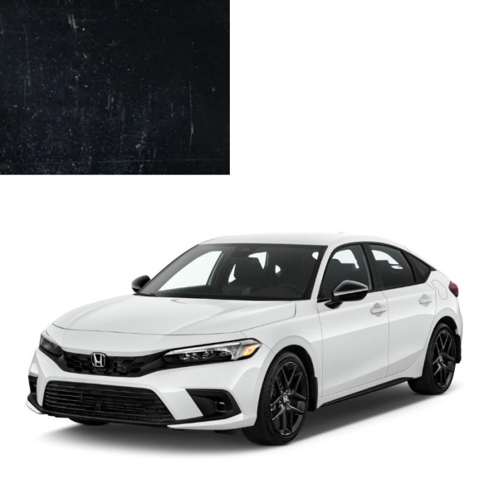 Фарба за кодом металік чорна NH592P BLACK для автомобілів Honda