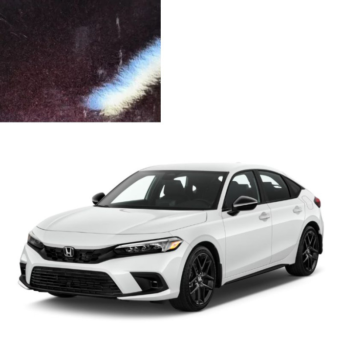 Фарба за кодом металік чорна NH605P PIRATES BLACK для автомобілів Honda