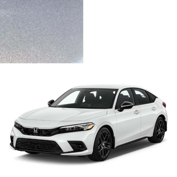 Фарба за кодом металік срібляста NH612M REGENT SILVER для автомобілів Honda