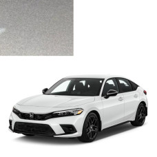 Фарба за кодом металік срібляста NH614M TITAN SILVER для автомобілів Honda