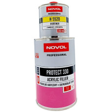 Грунт акриловий білий (1л.+відп.0,25л.) NOVOL PROTECT 330 5+1, арт. 37331