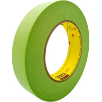 Малярна стрічка 3М 233+ водостійка, 100 градусів 24 мм * 55 м