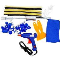 Набір для видалення вм'ятин із рихтувальним молотком, пістолетом, клейовими стрижнями