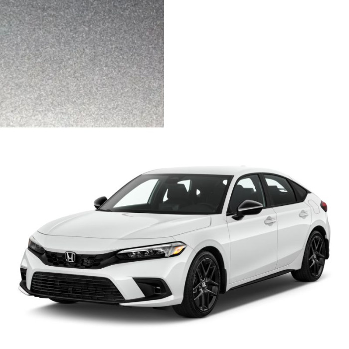 Фарба за кодом металік срібляста NH700M ALABASTER SILVER для автомобілів Honda