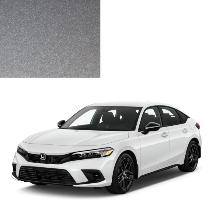 Фарба за кодом металік срібляста NH711M WHISTLER SILVER для автомобілів Honda