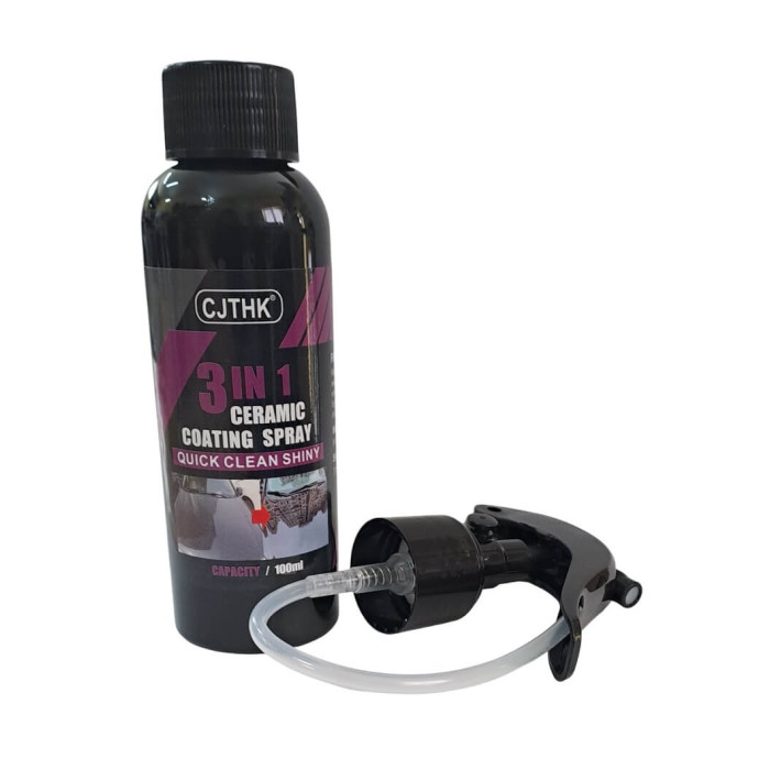 Керамічне покриття CJTHK 3in1 ceramic coating spray 100мл (спрей)