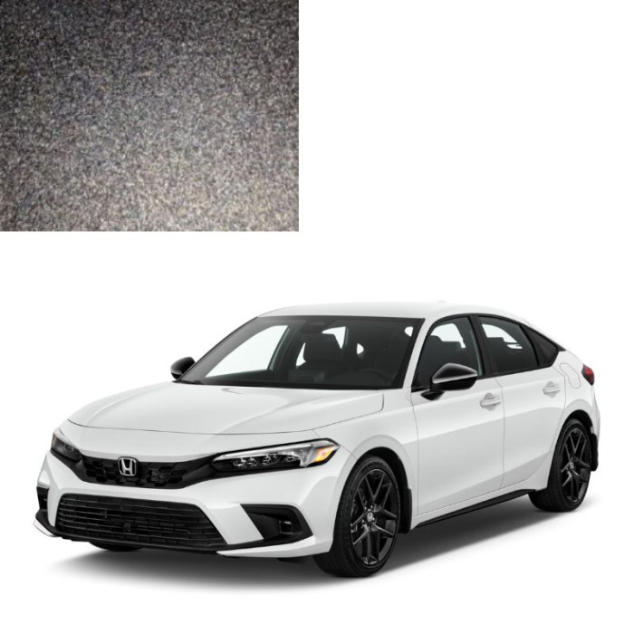 Фарба за кодом металік сіра NH736M VOLCANO GRAY для автомобілів Honda