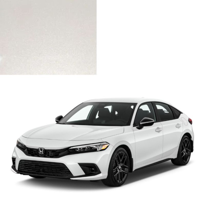 Фарба за кодом металік біла NH756P SPECTRUM WHITE для автомобілів Honda