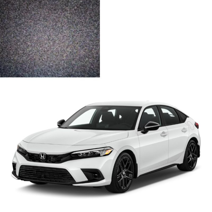 Фарба за кодом металік чорна NH821M MULBERRY для автомобілів Honda