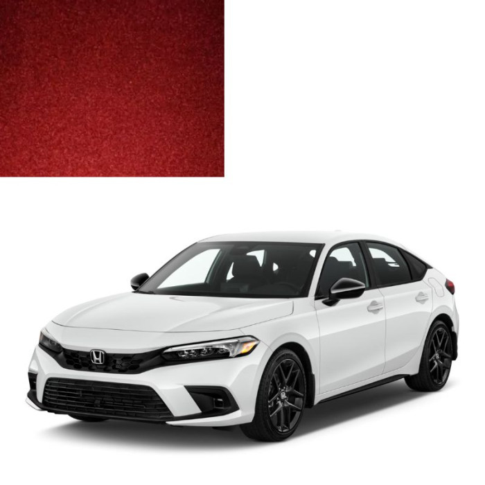 Фарба за кодом металік червона R505P BURNING RED для автомобілів Honda