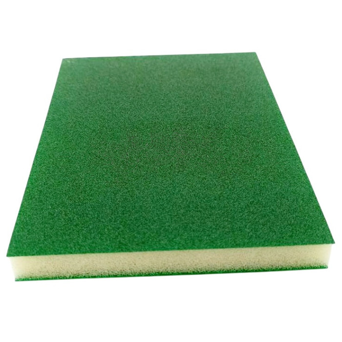 Абразивна губка Doubleflex SOFT PADS GREEN 123x98x13мм KOVAX ULTRAFINE (зелена)