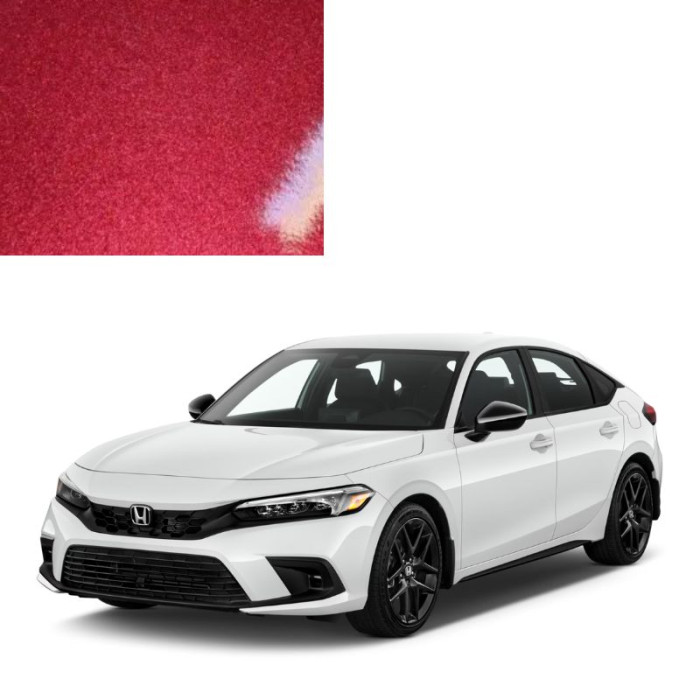Фарба за кодом металік червона R525P TANGO RED для автомобілів Honda
