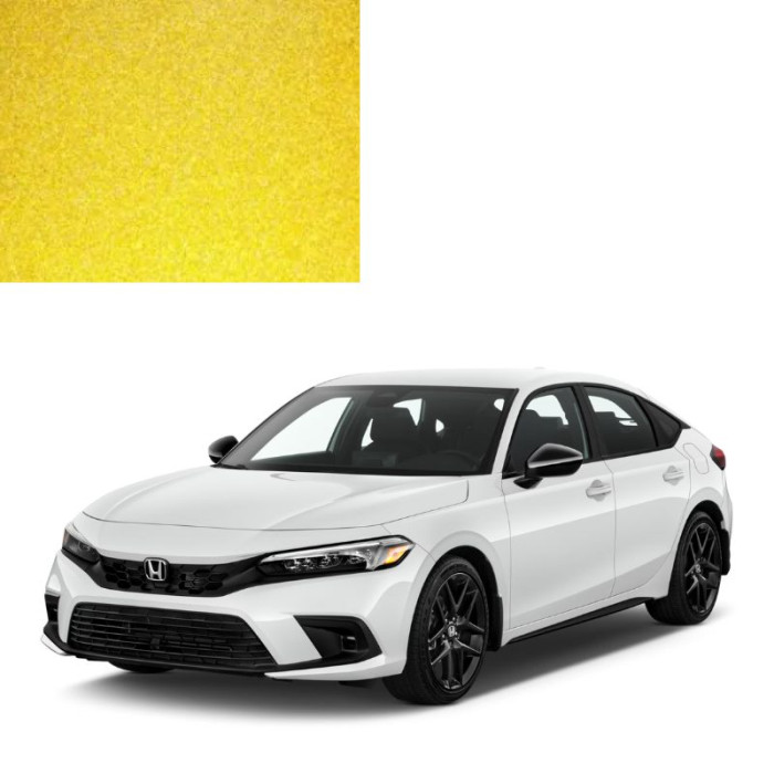 Фарба за кодом металік жовта Y62P CORONA GOLD для автомобілів Honda