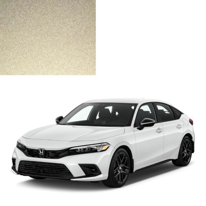 Фарба за кодом металік бежева YR523M CHAMPAGNE BEIGE для автомобілів Honda