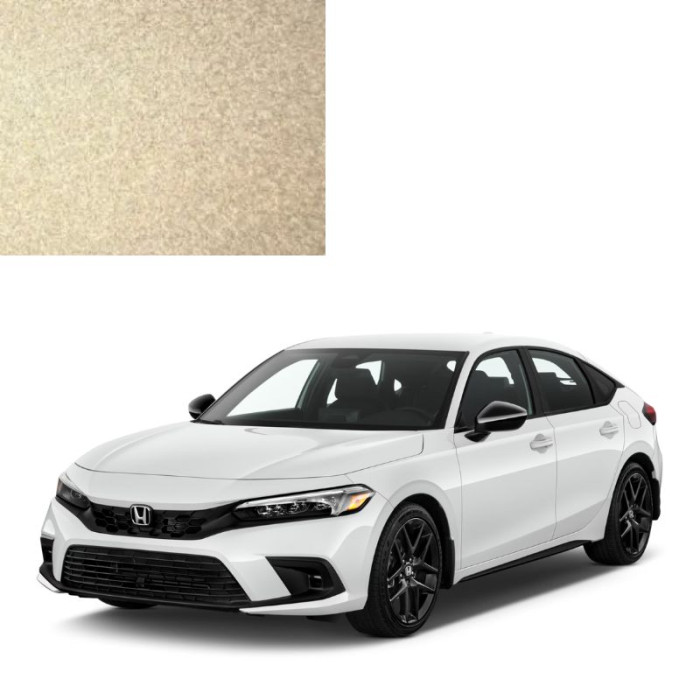 Фарба за кодом металік бежева YR550M BEIGE для автомобілів Honda