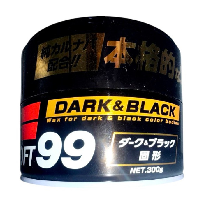 Віск твердий SOFT99 Dark & Black Wax 300 г