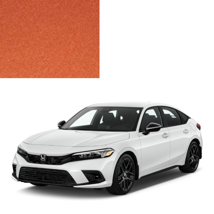 Фарба за кодом металік помаранчева YR552M BLAZE ORANGE для автомобілів Honda