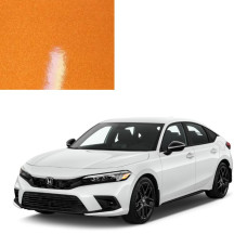Фарба за кодом металік помаранчева YR563M TANGERINE ORANGE для автомобілів Honda