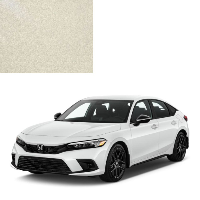 Фарба за кодом металік бежева YR566M BORREGO BEIGE для автомобілів Honda