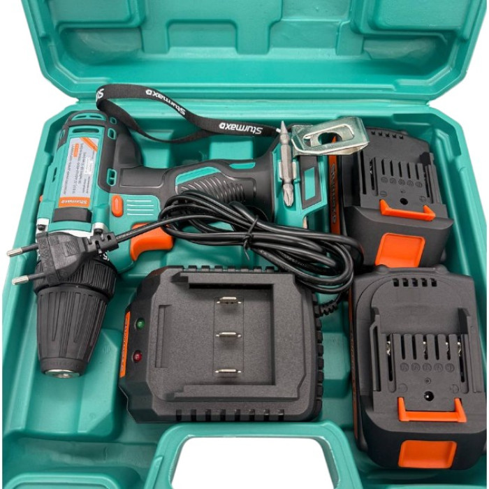 Дриль акумуляторний STURMАХ Li-ion 18B, 2,0Аг, 2 акумулятори