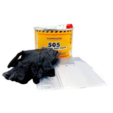Шпаклівка універсальна Chamaleon 505 1 кг + набір шпателів + пара рукавичок