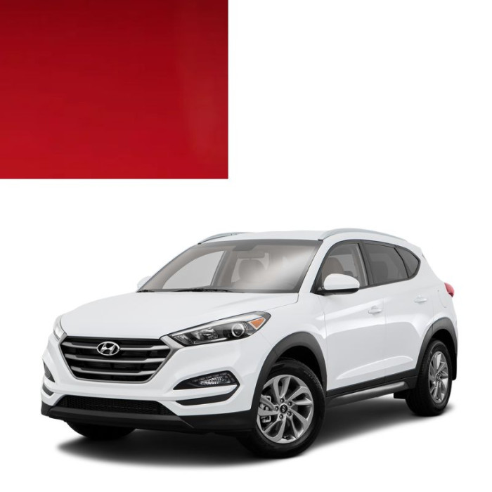 Фарба за кодом металік червона BH(H4) ELECTRIC RED для автомобілів Hyundai