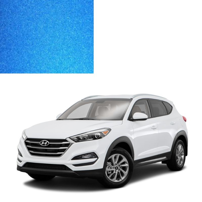 Фарба за кодом металік синя DE ALPINE BLUE для автомобілів Hyundai