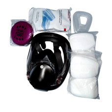 Повнолицева маска 6800 (у комплекті з фільтрами, тримачами для фільтрів та передфільтрів)