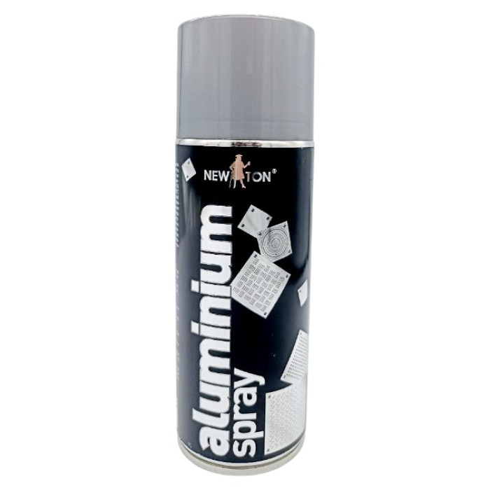 Фарба з алюмінієм в аерозолі NewTon 400 мл