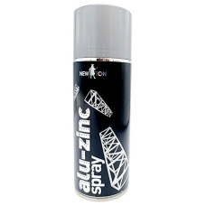 Фарба з цинком та алюмінієм Alu-Zinc в аерозолі NewTon 400 мл