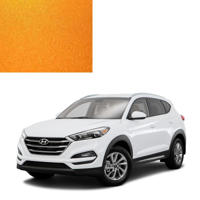 Фарба за кодом металік помаранчева R9A VITAMIN C для автомобілів Hyundai
