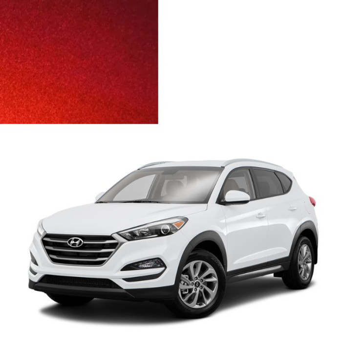 Фарба за кодом металік червона RER REMINGTON RED для автомобілів Hyundai