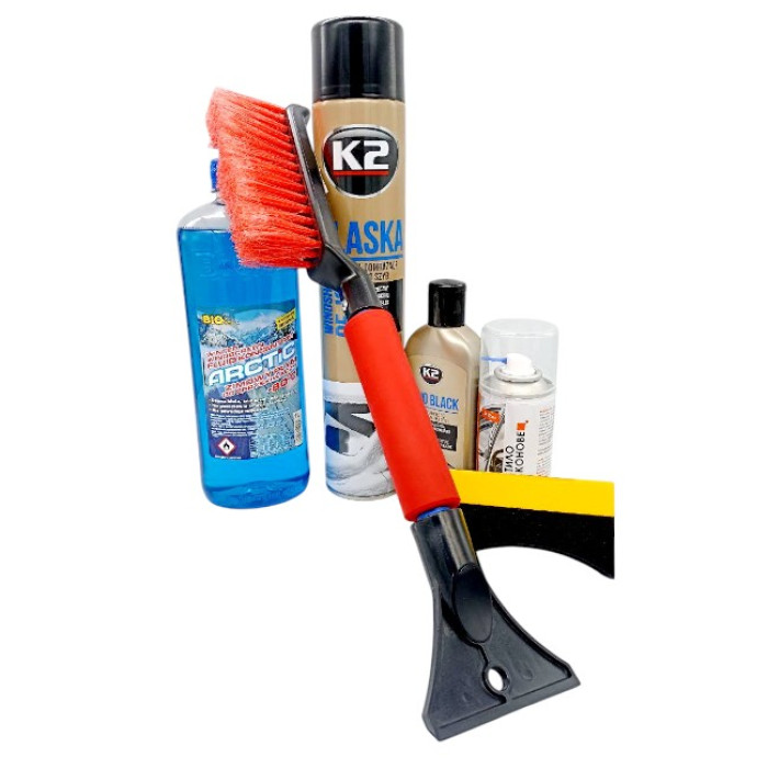 Набір для зимового догляду за автомобілем (з розморожувачем) MEDIUM