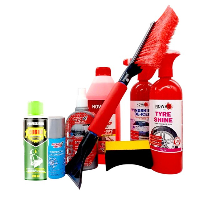 Набір для зимового догляду за автомобілем із розморожувачем MAX