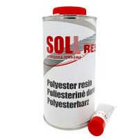 Смола поліефірна SOLL Resin 0,5 кг + відп.