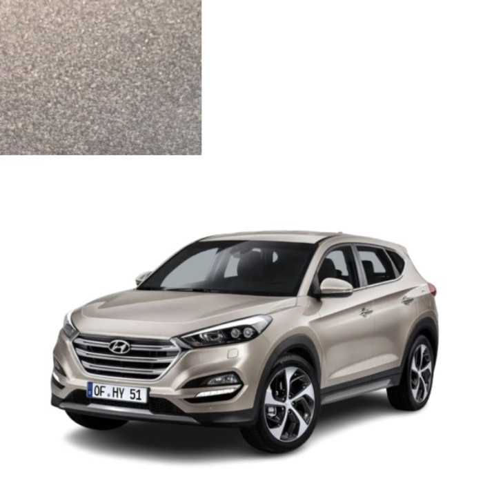 Фарба за кодом металік сіра V5N VELVET DUNE для автомобілів Hyundai