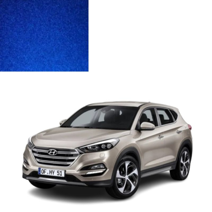 Фарба за кодом металік синя WAU PRISTEINE BLUE для автомобілів Hyundai