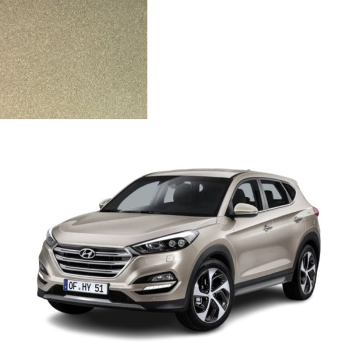 Фарба за кодом металік бежева YS YELLOW SUGAR для автомобілів Hyundai