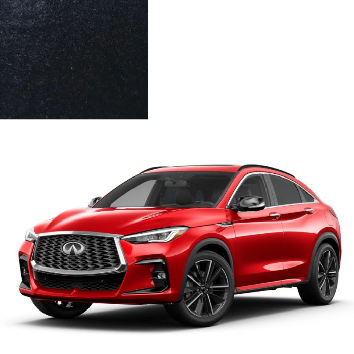 Фарба за кодом металік чорна CAN AMETHYST BLACK для автомобілів INFINITI