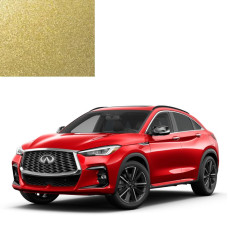 Фарба за кодом металік жовта EBC GOLD для автомобілів INFINITI