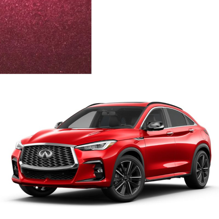Фарба за кодом металік червона NAB DARK RED для автомобілів INFINITI