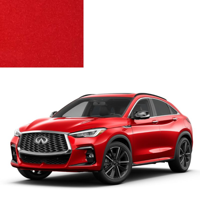Фарба за кодом металік червона NBA CANDY RED для автомобілів INFINITI
