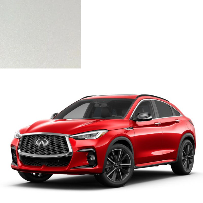 Фарба за кодом металік біла QAB WHITE для автомобілів INFINITI