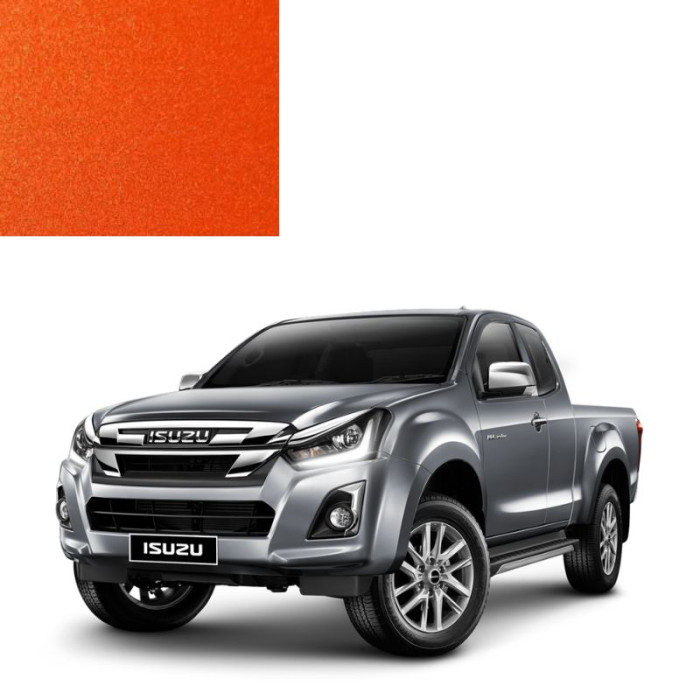 Фарба за кодом металік помаранчева 28U INFERNO ORANGE для автомобілів ISUZU