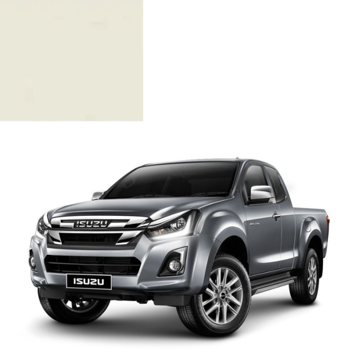 Фарба за кодом металік біла 752 (W101) CREAM WHITE для автомобілів ISUZU