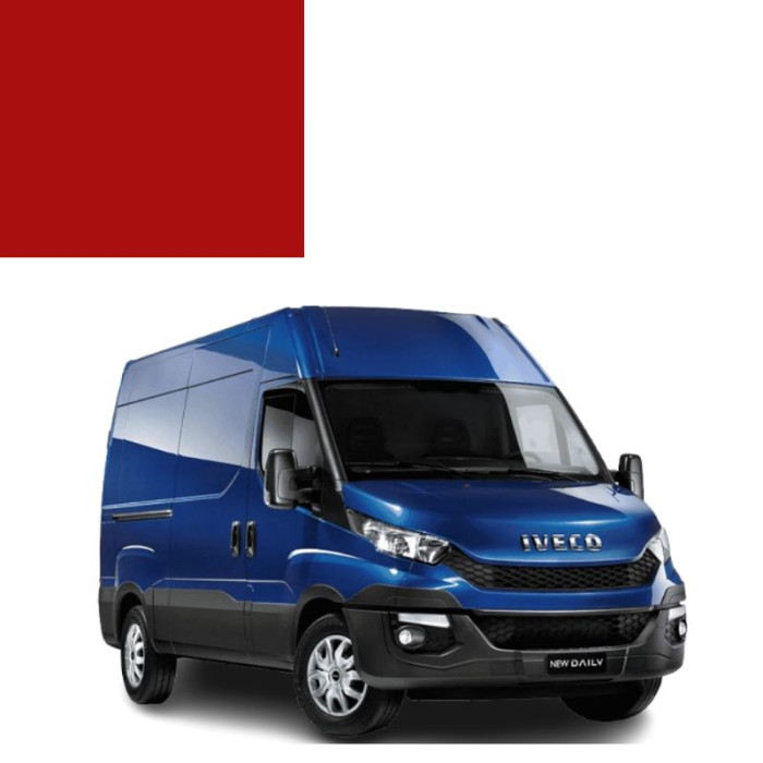 Фарба за кодом металік червона 50126 (313) ROSSO MARANELLO для автомобілів Iveco