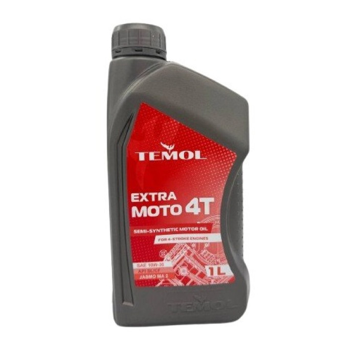 Моторна олія для генераторів TEMOL EXTRA MOTO 4T 10W-30 1л